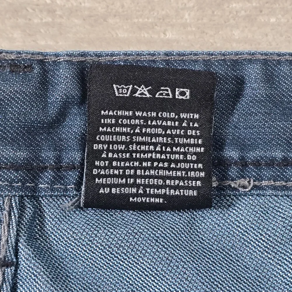 Buffalo David Bitton Ruffer Easy Jeans Mens 36 Medium Wash Bootcut Relaxed Denim - Picture 11 of 15